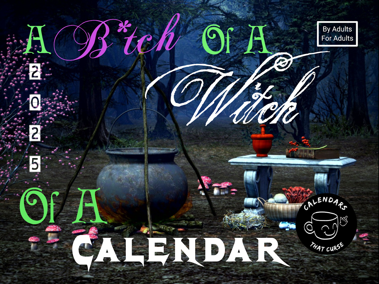 A Bitch of a Witch of a Calendar 2025