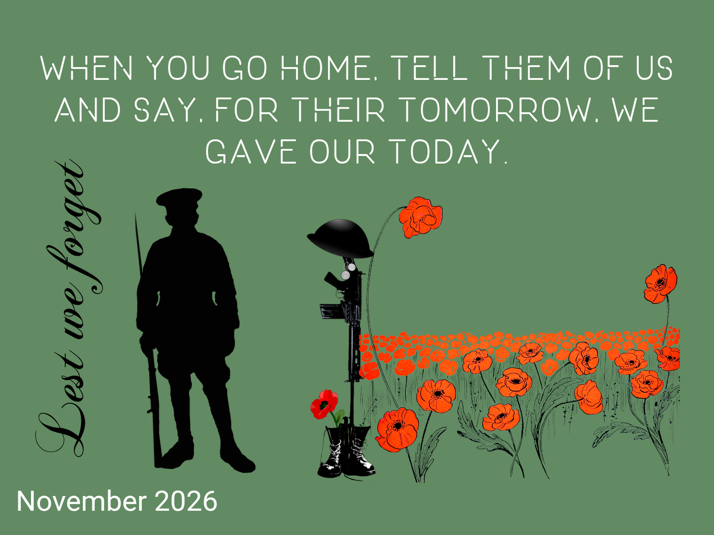 A Freedom Calendar 2026