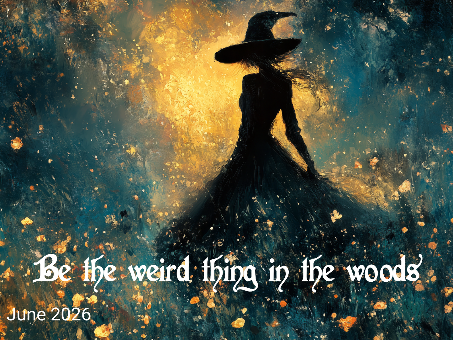 A Bitch of a Witch of a Calendar 2026