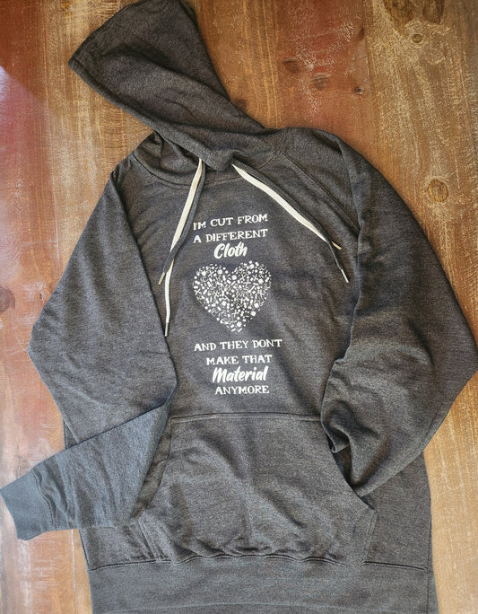 Cut From A Different Cloth Hoodie (Unisex)