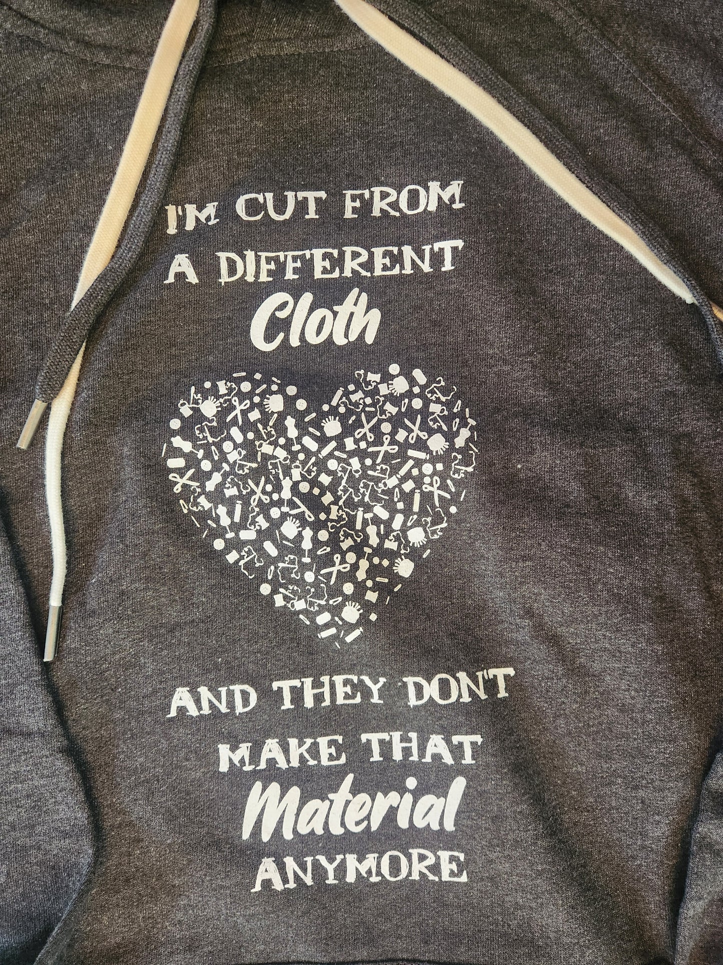 Cut From A Different Cloth Hoodie (Unisex)