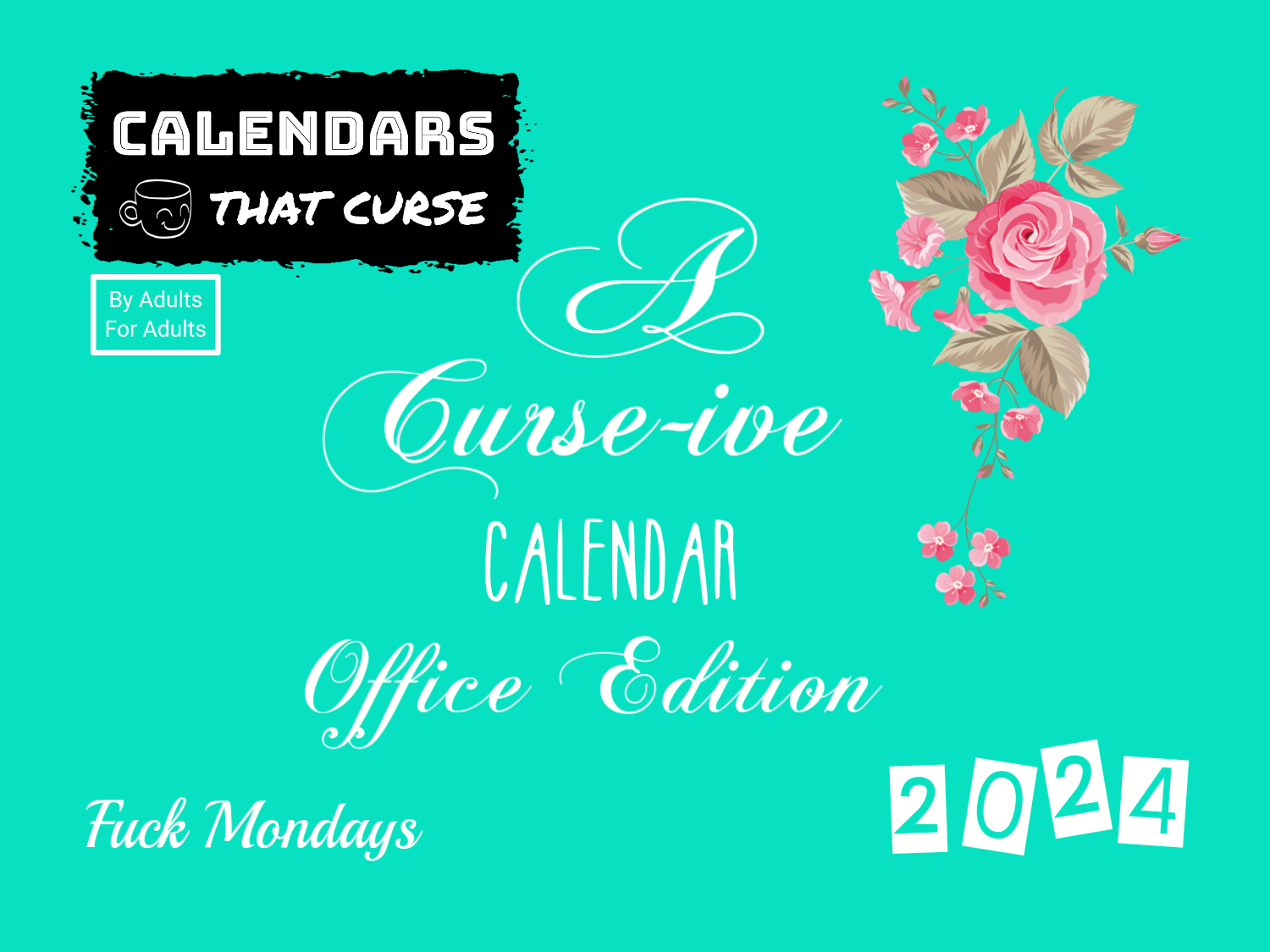 A Cursive Calendar Office Edition 2024 Calendars that Curse