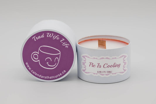 Pie is Cooling Candle
