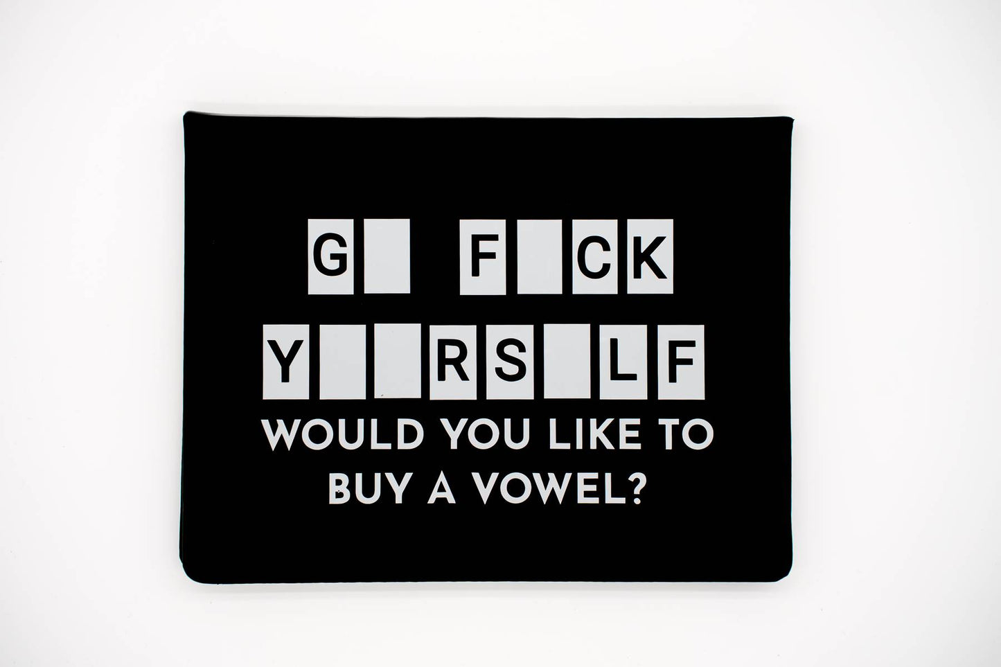 "Would You Like To Buy A Vowel" - Vinyl Decal