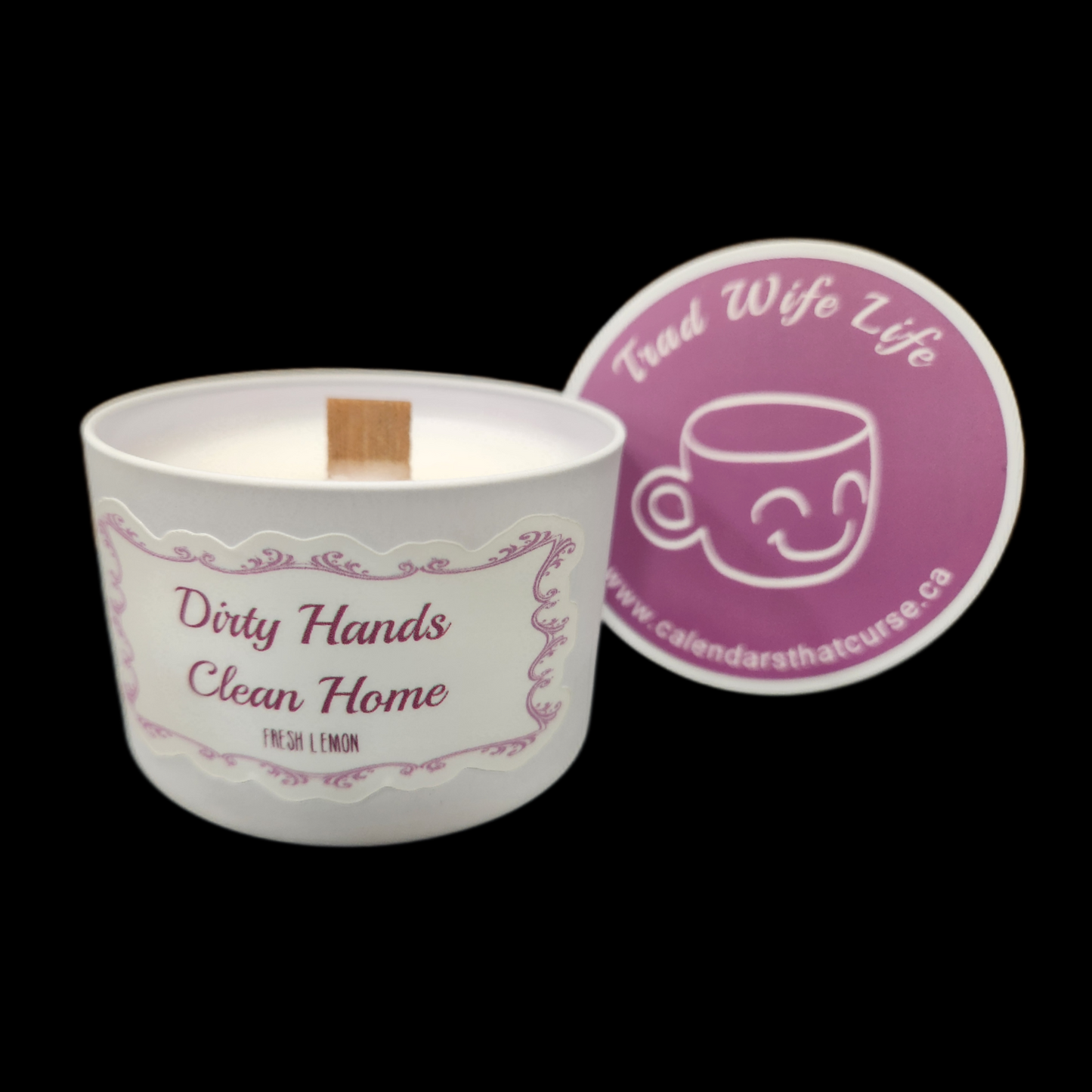 Dirty Hands Clean Home Candle (Trad Wife Life Edition)