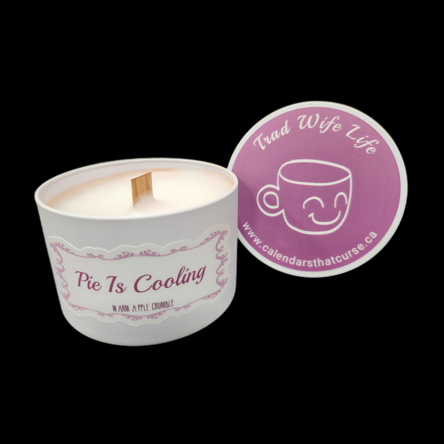 Pie is Cooling Candle