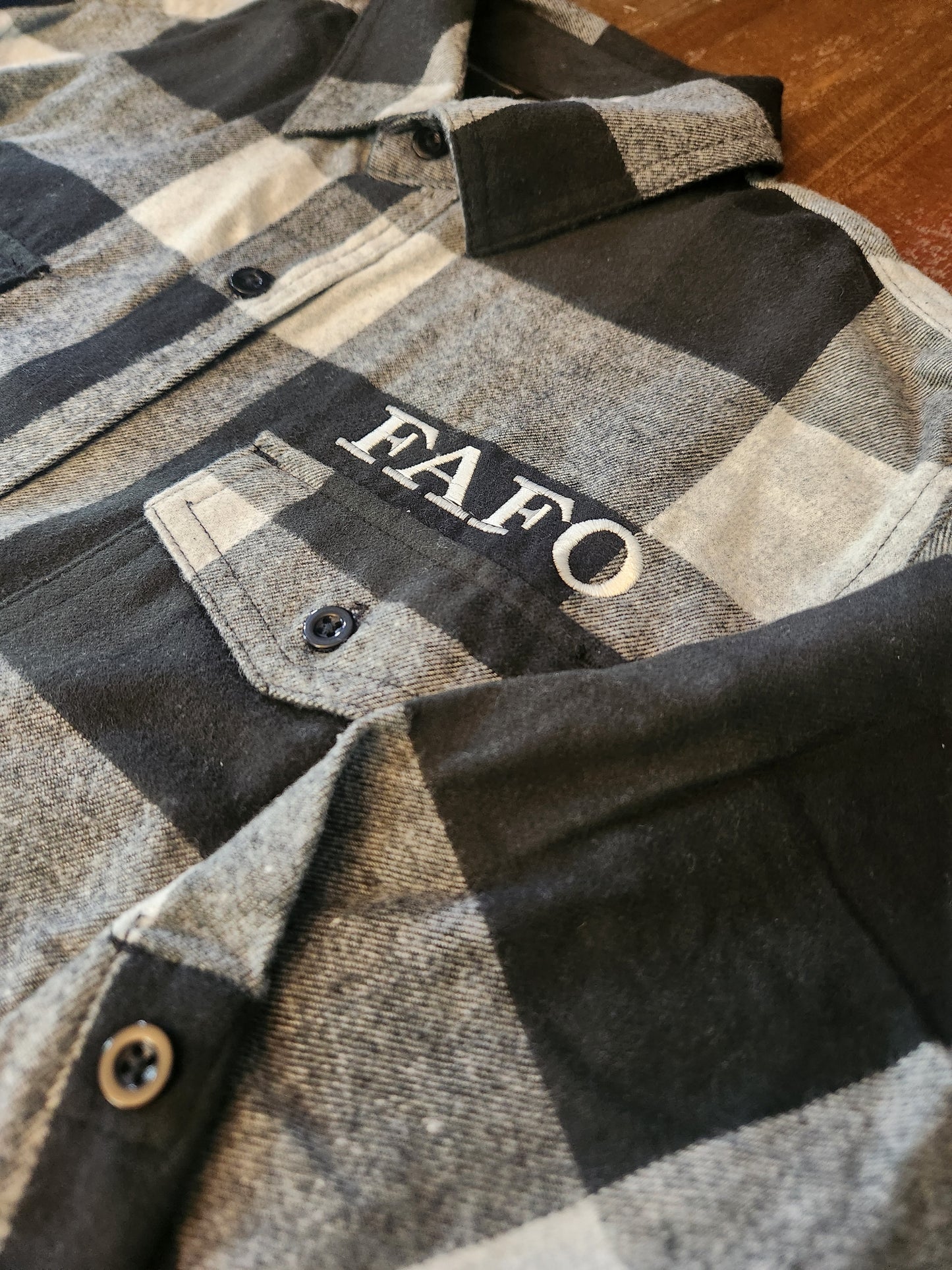 Grey Plaid (FAFO Edition)