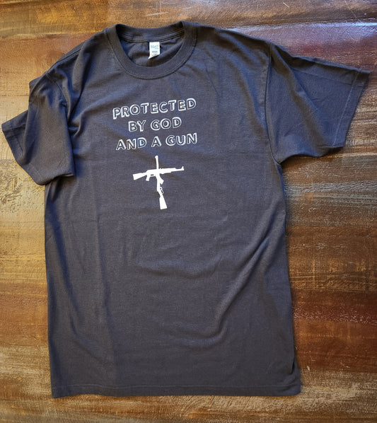 Protected by God & a Gun Tee