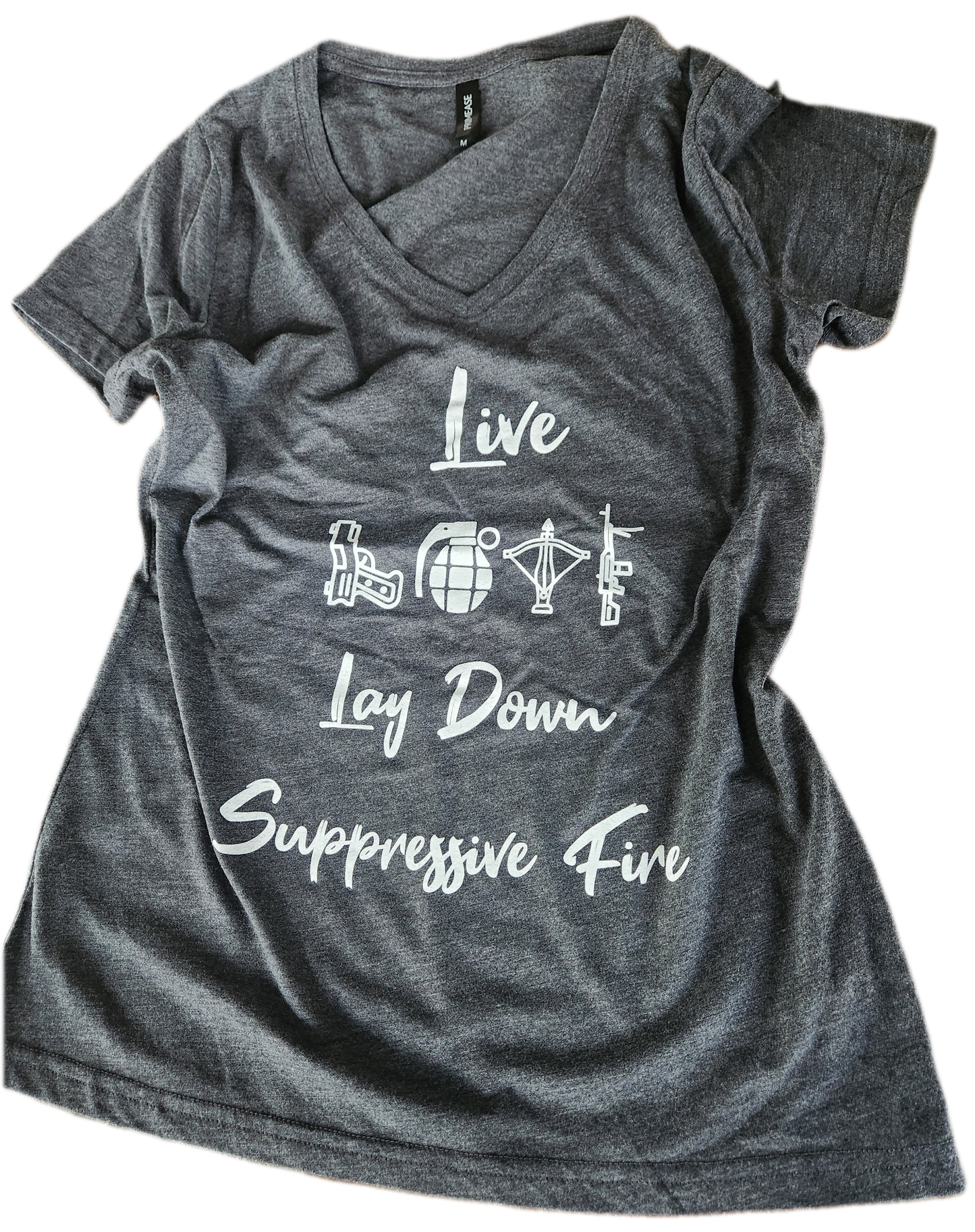 Women's V-Neck Tee - Live Love...