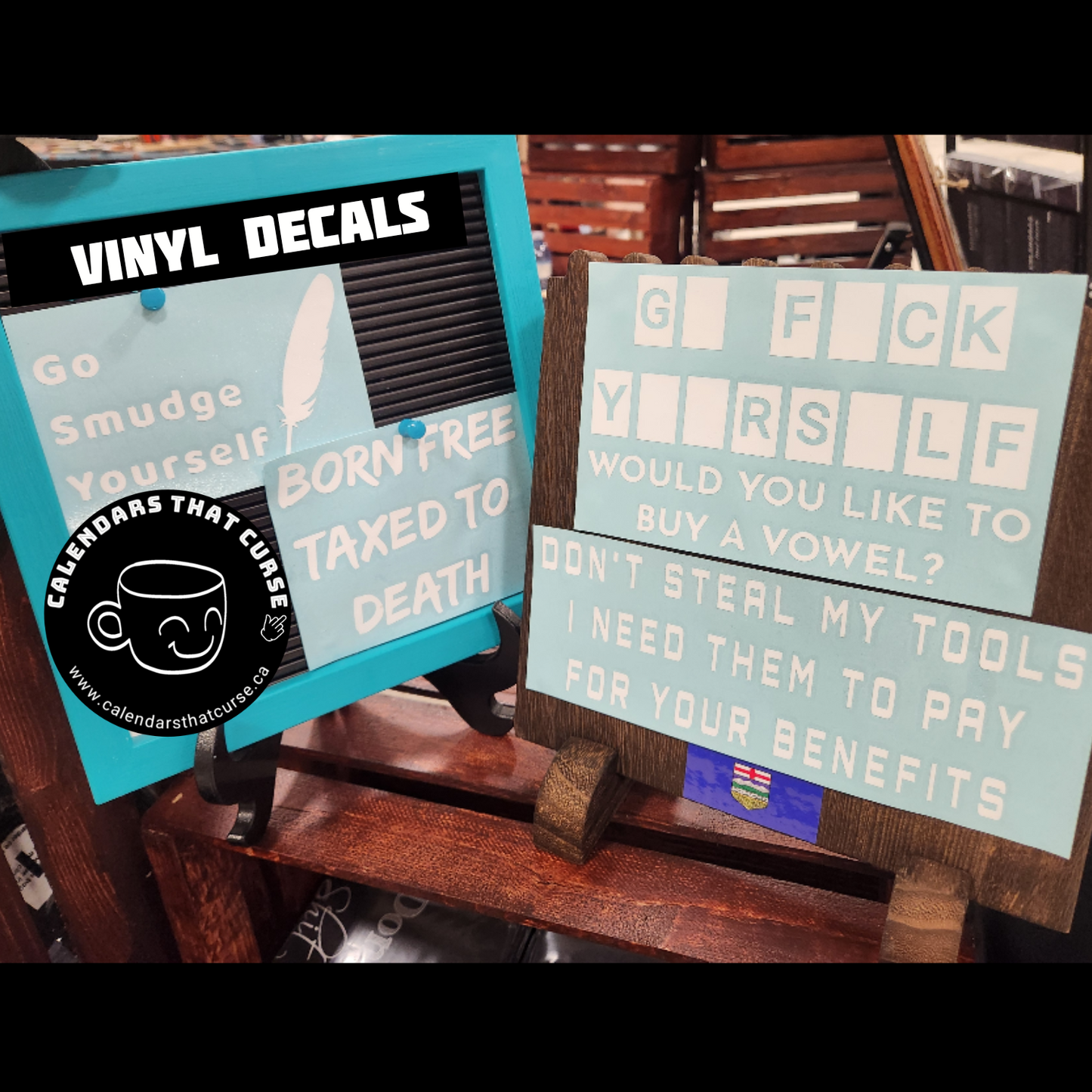 "Would You Like To Buy A Vowel" - Vinyl Decal