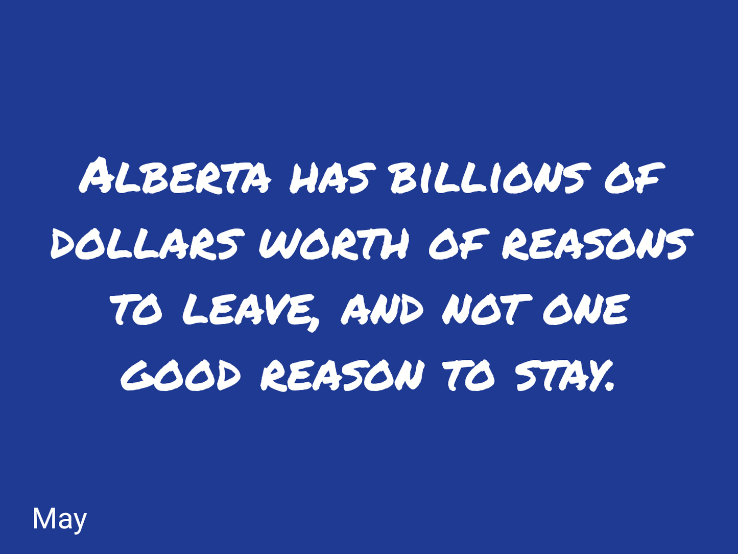 An Alberta First Calendar 2027