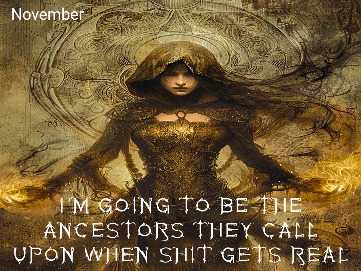 A Bitch of a Witch of a Calendar 2027