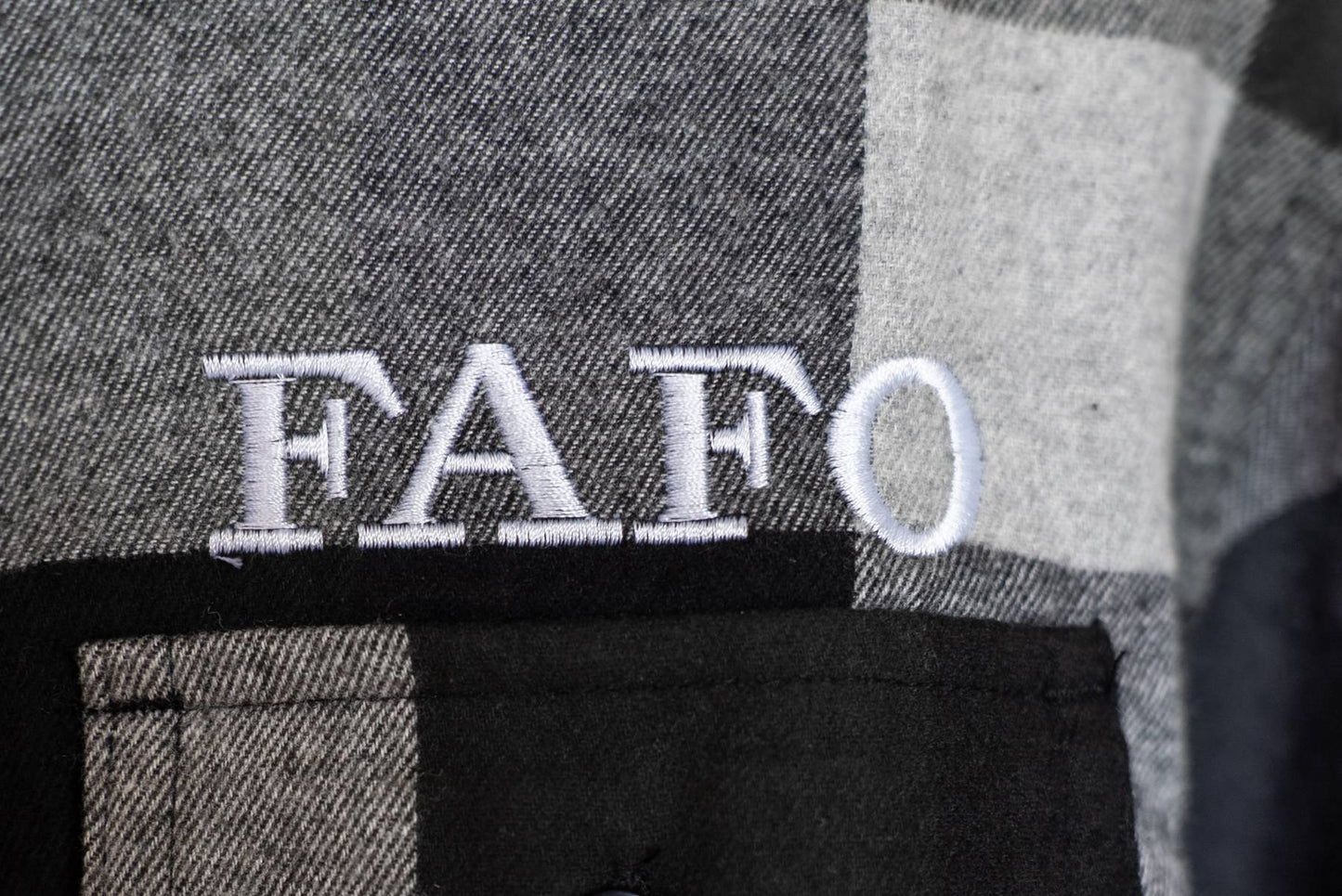 Grey Plaid (FAFO Edition)