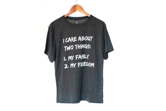 MENS Tee - I Care About...