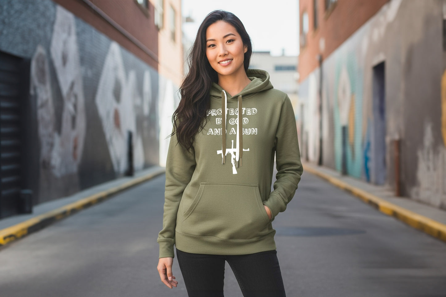 God & Gun Hoodie (Unisex)