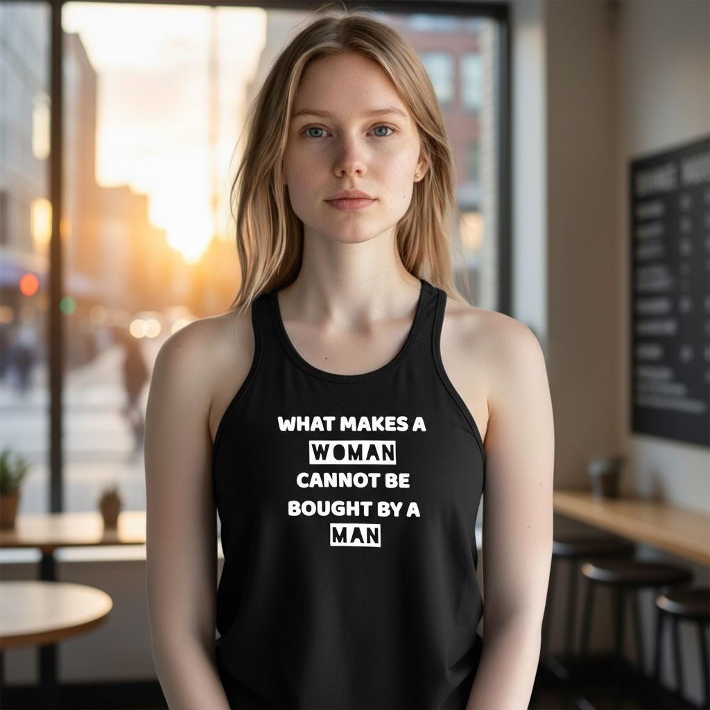 WOMEN'S Tank - What Makes A Woman