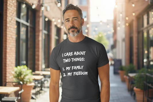 MENS Tee - I Care About...